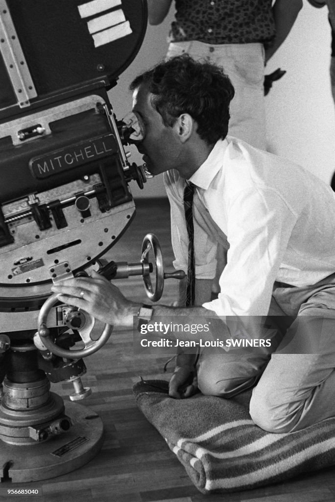 Tournage du film ?Le Mépris?