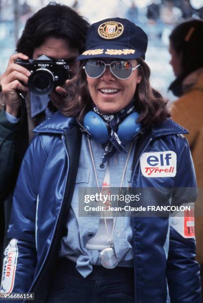 Caroline de Monaco lors du Grand Prix de Formule1 en 1979 à Monaco.