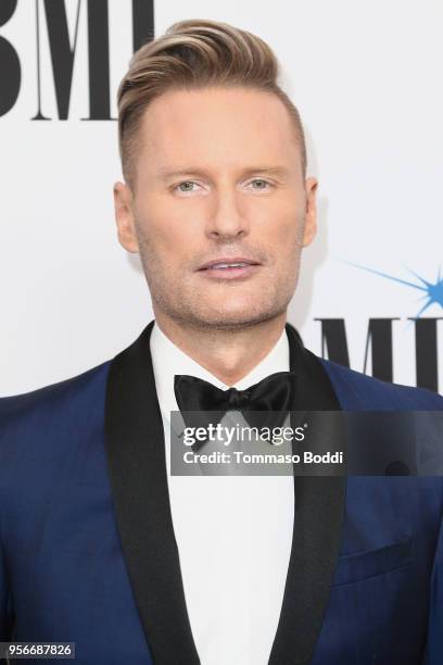 Brian Tyler attends the 34th Annual BMI Film, TV And Visual Media Awards at the Beverly Wilshire Four Seasons Hotel on May 9, 2018 in Beverly Hills,...