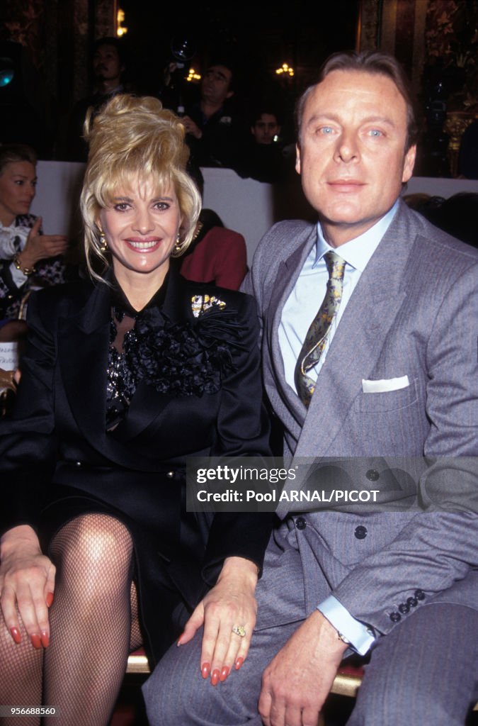 Portrait d'Ivana Trump et de Riccardo Mazzucchelli