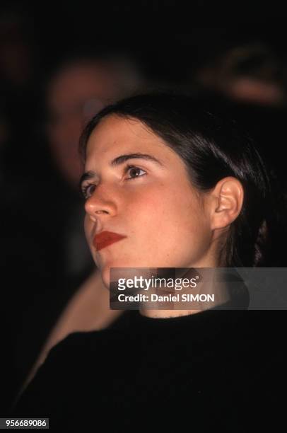 Mazarine Pingeot, fille de François Mitterrand, le 7 janvier 1998, à Paris, France.