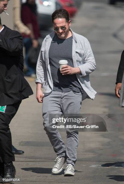 Ben Falcone is seen at 'Jimmy Kimmel Live' on May 09, 2018 in Los Angeles, California.