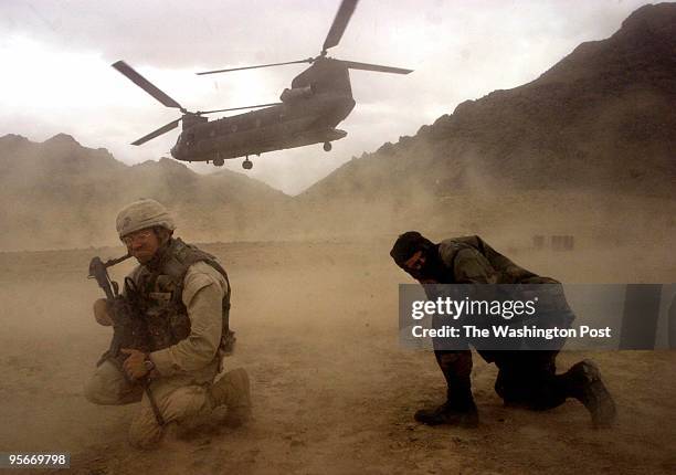 Members of a United States Army Special Forces Unit attached to Task Force 31 have been to train members of the Afghan National Army on field tactics...