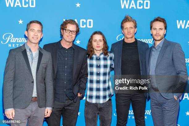 Creator, executive producer and writer Drew Dowdle, creator, executive producer, writer and director John Erick Dowdle, actors Rory Culkin, Paul...