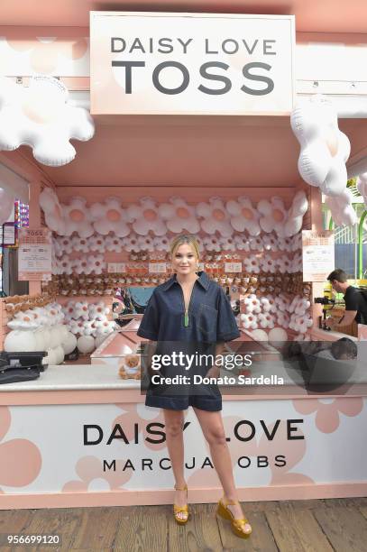 Olivia Holt attends the Marc Jacobs Fragrances Celebrates the Launch of DAISY LOVE on May 9, 2018 in Los Angeles, California.