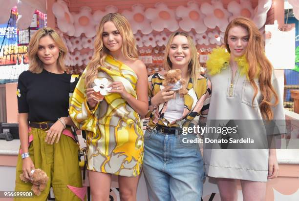 Sarah Ellen, Bailee Madison, Alexa Losey and Larsen Thompson attend the Marc Jacobs Fragrances Celebrates the Launch of DAISY LOVE on May 9, 2018 in...