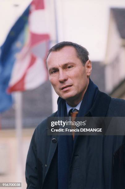 Jean-Marie Bockel, homme politique, en novembre 1997 à Mulhouse, France.