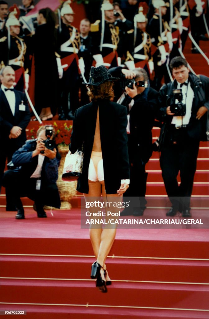 Victoria Abril à Cannes