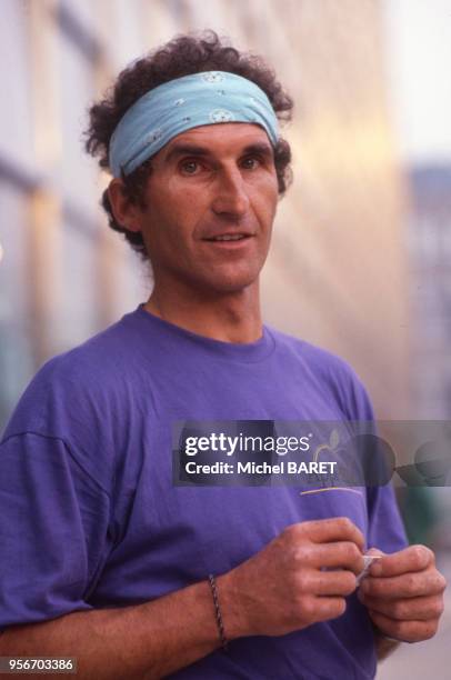 Portrait de l'alpiniste français Jean-Marc Boivin.