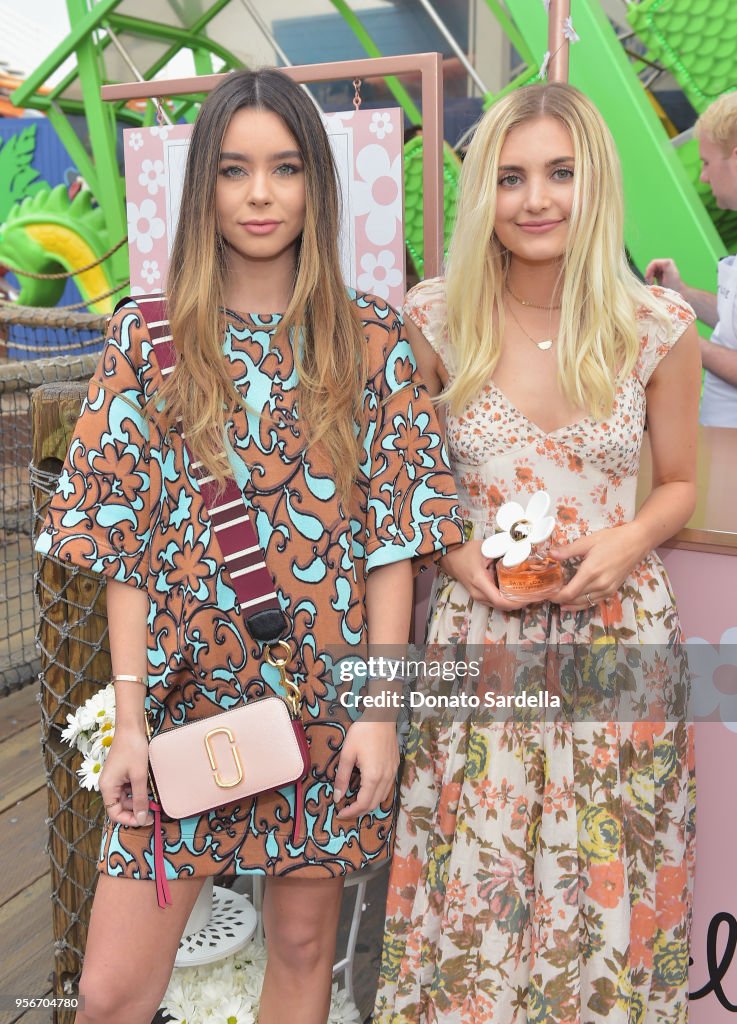 Sierra Furtado and Aspyn Ovard attend the Marc Jacobs Fragrances