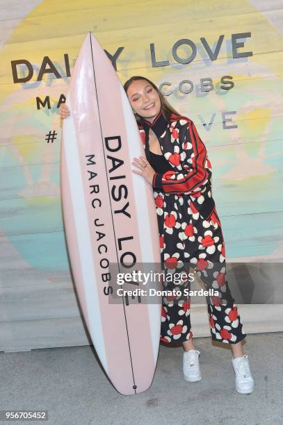 Maddie Ziegler attends the Marc Jacobs Fragrances Celebrates the Launch of DAISY LOVE on May 9, 2018 in Los Angeles, California.