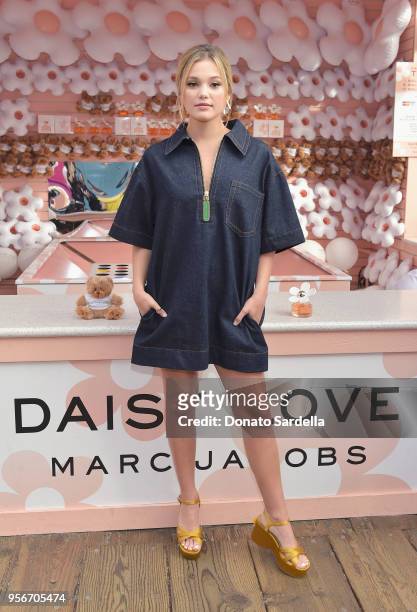 Olivia Holt attends the Marc Jacobs Fragrances Celebrates the Launch of DAISY LOVE on May 9, 2018 in Los Angeles, California.