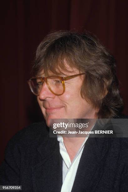 Le réalisateur américain Alan Parker lors du 38ème Festival de Cannes le 12 mai 1985, France.