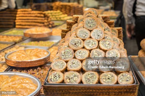 baklava - baklava stock-fotos und bilder