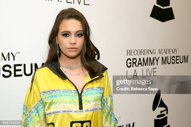 Bea Miller attends The Drop: Bea Miller at The GRAMMY Museum on May 9, 2018 in Los Angeles, California.