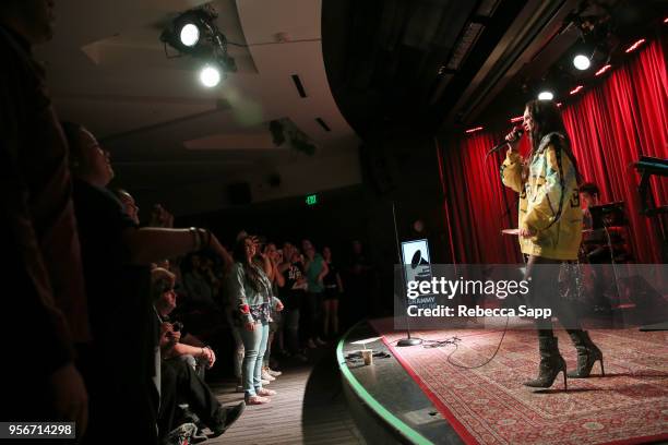 Bea Miller performs at The Drop: Bea Miller at The GRAMMY Museum on May 9, 2018 in Los Angeles, California.