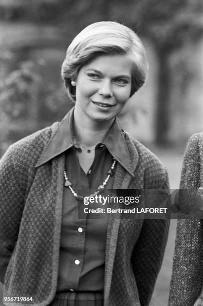 Portrait de Marie-Astrid de Luxembourg le 10 novembre 1980, Luxembourg.