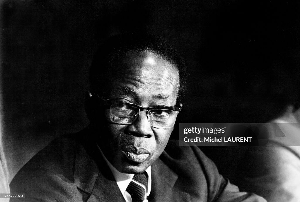 Portrait de Léopold Sédar Senghor, écrivain et homme politique... News ...