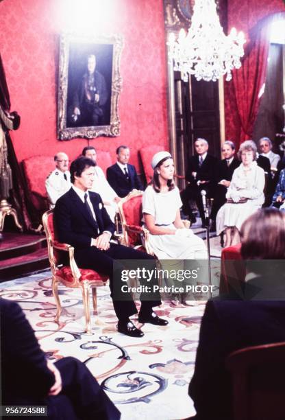 Mariage de Caroline de Monaco et de Philippe Junot à Monte-Carlo en juin 1978, Monaco.