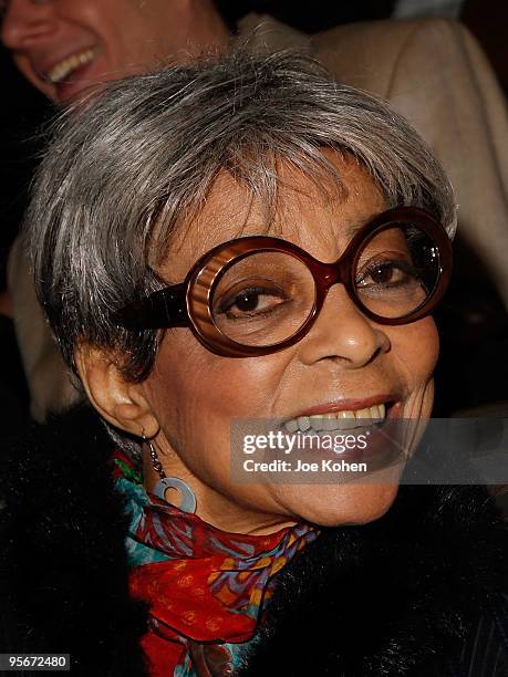 Actress Ruby Dee attends a screening of "Soundtrack for a Revolution" hosted by Tribeca Film Institute's Gucci Tribeca Documentary Fund at Tribeca...