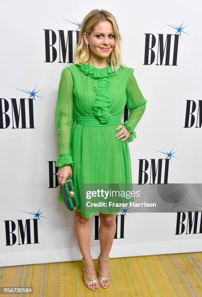 Candace Cameron-Bure attends 34th Annual BMI Film, TV & Visual Media Awards attends at Regent Beverly Wilshire Hotel on May 9, 2018 in Beverly Hills,...