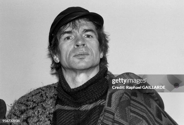 Le danseur Rudolf Noureev le 10 février 1986 à Paris, France.