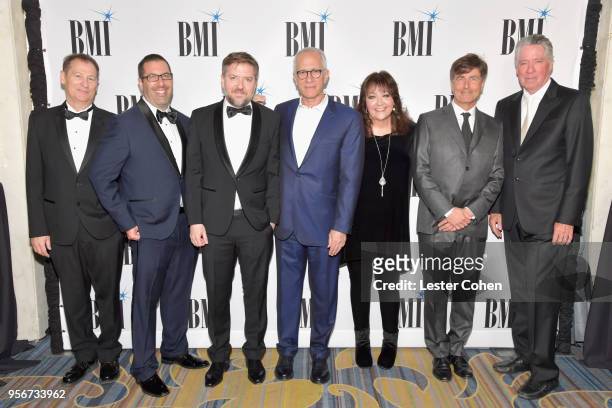 Cliff Martinez, Christopher Lennertz, Atli Orvarsson, James Newton Howard, BMI Vice President, Creative - Film, TV & Visual Media Doreen Ringer-Ross,...