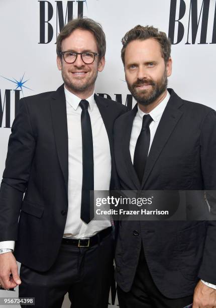 Dustin O'Halloran attends 34th Annual BMI Film, TV & Visual Media Awards attends at Regent Beverly Wilshire Hotel on May 9, 2018 in Beverly Hills,...