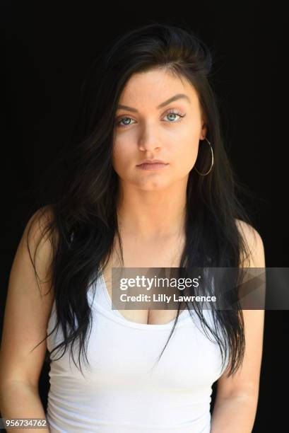 Laci Kay poses for portrait at The Artists Project Giveback Day on May 9, 2018 in Los Angeles, California.
