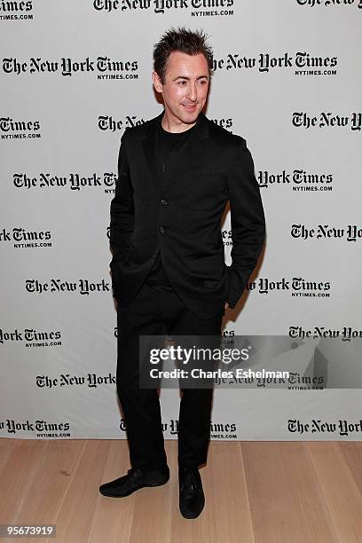 Actor Alan Cumming attends the 9th Annual New York Times Arts and Leisure Weekend at The Times Center on January 9, 2010 in New York City.