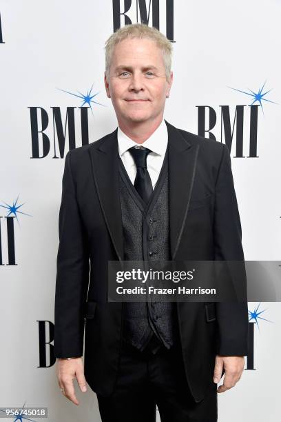 Blake Neely attends the 34th Annual BMI Film, TV & Visual Media Awards attends at Regent Beverly Wilshire Hotel on May 9, 2018 in Beverly Hills,...