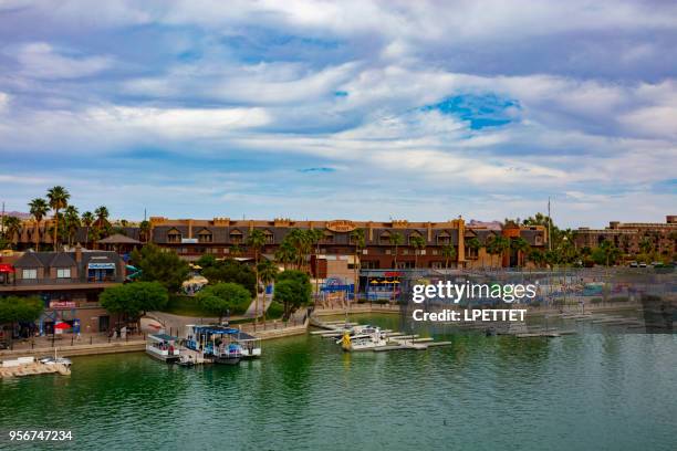 lake havasu - london bridge arizona stockfoto's en -beelden