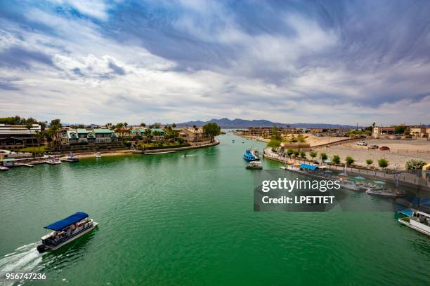 lake havasu - london bridge arizona stockfoto's en -beelden