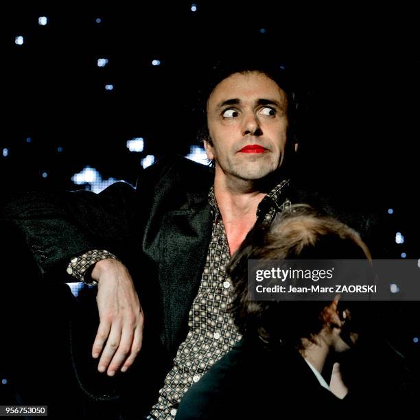 Arnaud Chéron et, de dos, Charles-Henri Wolff dans « La Princesse Maleine », une pièce de théâtre de Maurice Maeterlinck, mise en scène par le...