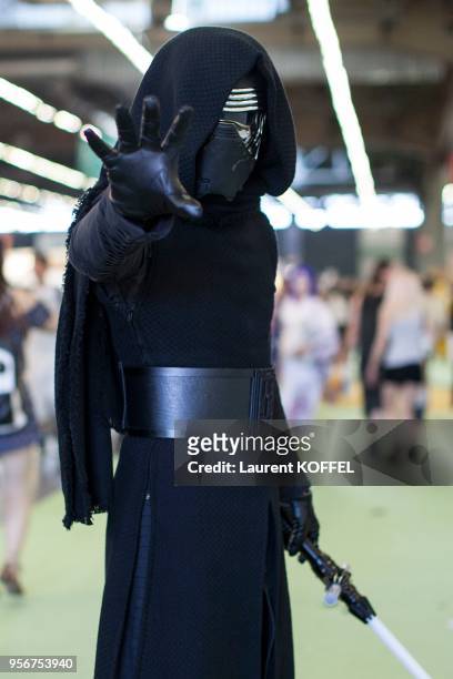 Cosplay during the 17th annual Japan Expo at Paris-Nord Villepinte Exhibition Center on July 7-10, 2016 in Villepinte, France.