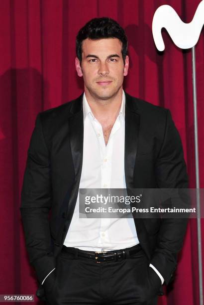 Mario Casas attends the 'Instinto' Madrid presentation on May 9, 2018 in Madrid, Spain.