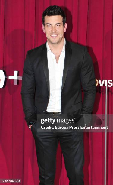 Mario Casas attends the 'Instinto' Madrid presentation on May 9, 2018 in Madrid, Spain.