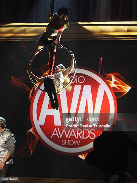 Baby Bash performs at the 2010 AVN Awards at the Pearl at The Palms Casino Resort on January 9, 2010 in Las Vegas, Nevada.