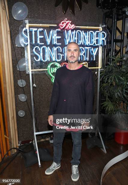 Zane Lowe attends The Stevie Wonder Song Party at The Peppermint Club on May 9, 2018 in Los Angeles, California.