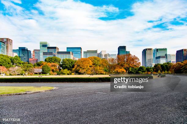 imperial palace east gardens - imperial palace tokyo stock pictures, royalty-free photos & images