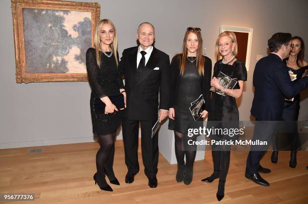 Michal Grayevsky, Ray Kelly, Guest and Linda Lindenbaum attend Alzheimer's Drug Discovery Foundation 12th Annual Connoisseur's Dinner at Sotheby's on...