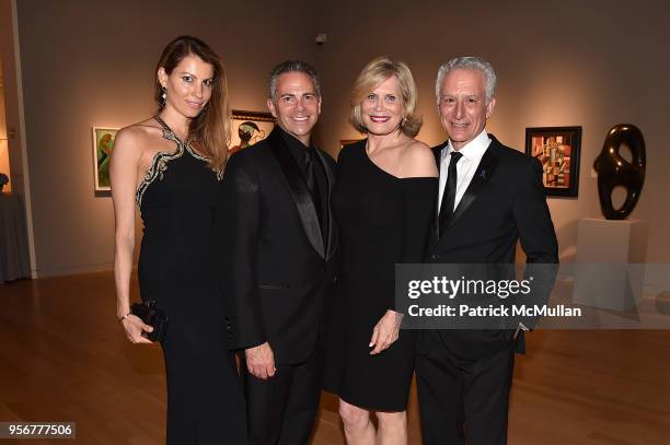 Ana Laspetkovski, David Weinreb, Susan Kind and Dr. Howard Fillit attend Alzheimer's Drug Discovery Foundation 12th Annual Connoisseur's Dinner at...