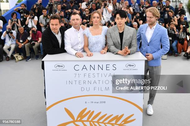 Russian director of photography Vladislav Opeliants, Russian actor Roma Zver, Russian actress Irina Starshenbaum, German actor Teo Yoo and Russian...