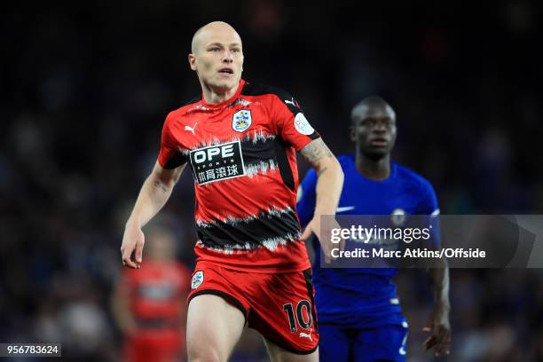 Aaron Mooy of Huddersfield Town during the Premier League match between Chelsea and Huddersfield Town at Stamford Bridge on May 9, 2018 in London,...