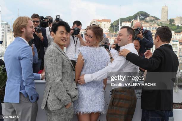 Russian producer Ilya Stewart, German actor Teo Yoo, Russian actress Irina Starshenbaum, Russian actor Roma Zver and Russian director of photography...