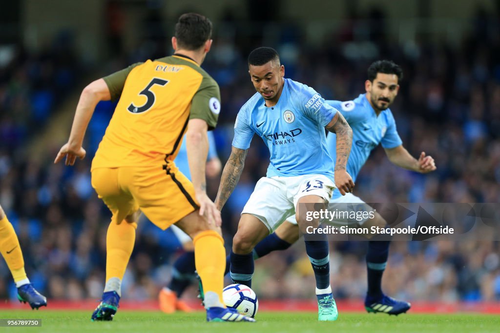 Manchester City v Brighton and Hove Albion - Premier League