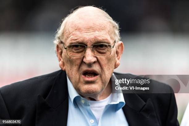 Simon Kistemaker during the Dutch Jupiler League play-offs match between sc Telstar and De Graafschap at the Tata steel stadium on May 10, 2018 in...