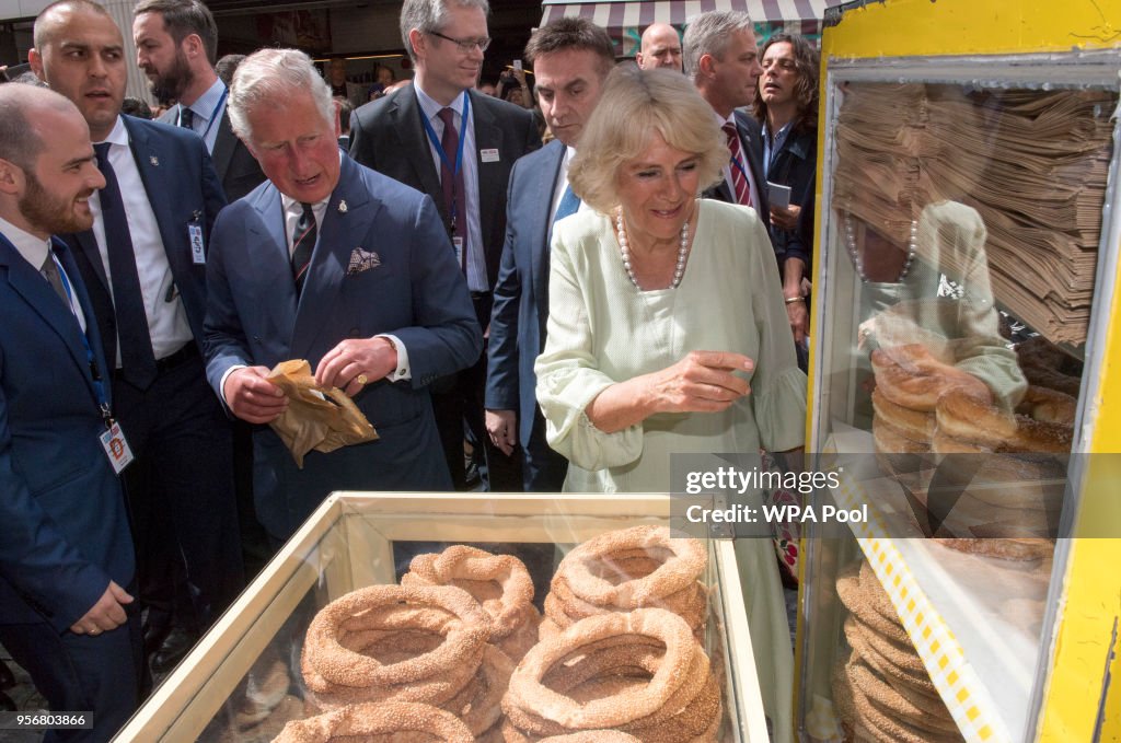Prince Of Wales And Duchess Of Cornwall Visit France & Greece
