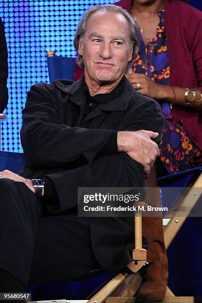 Actor Craig T. Nelson speaks onstage for NBC's television show 'Parenthood' during the NBC Universal 2010 Winter TCA Tour day 2 at the Langham Hotel...