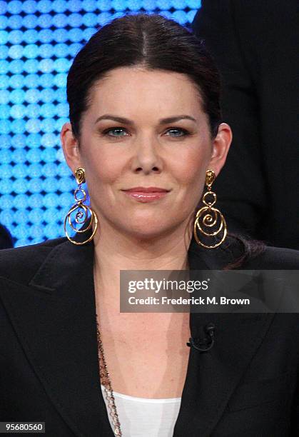 Actress Lauren Graham speaks onstage for NBC's television show 'Parenthood' during the NBC Universal 2010 Winter TCA Tour day 2 at the Langham Hotel...